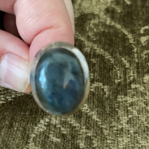 NWT Labradorite Sterling Silver Ring Size 7 - Picture 3 of 5